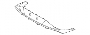 Rear bumper lip Hyundai Elantra 21-23 N Line