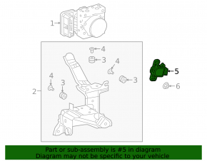 Brake Pedal Sensor Toyota Prius 50 16-22