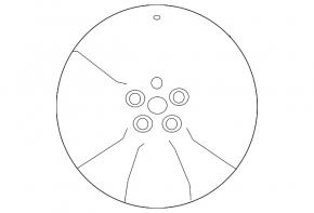 Mazda CX-9 16-19 R18 wheel rim