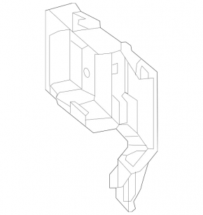 Radar bracket for Mercedes CLA 14-16