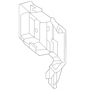 Radar bracket for Mercedes CLA 14-16