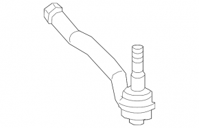 Steering tip left G-class W463 G550 19-24