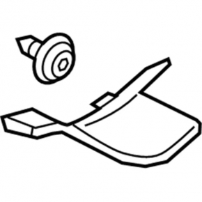 Upper right rear pillar trim Lincoln MKZ 17-20 beige, in front of the window