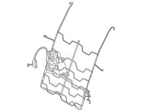 Ford Edge 15-24 Driver's Seat Lumbar Support