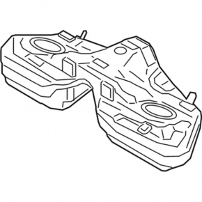 Fuel tank Ford Mustang mk6 18-23