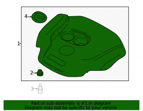 Mazda CX-9 Engine Cover 16-19