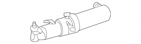 Left headlight washer nozzle for Mercedes S-class W221