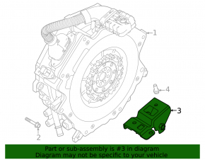 Rear Engine Mount Bracket Kia Niro 23- HEV, PHEV