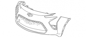 Front Bumper Naked Chevrolet Bolt EV 22-23