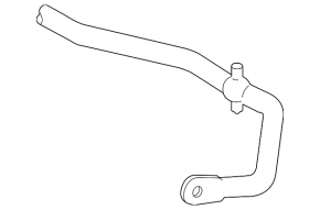 Rear stabilizer bar for Toyota Prius 50 19-22 AWD