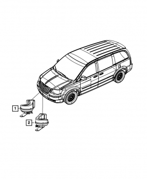 Signal left Dodge Grand Caravan 11-20 low
