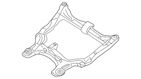 Front subframe Nissan Murano 04-07 FWD