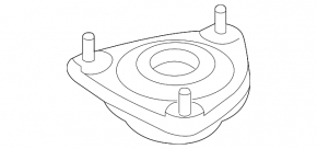 Front left shock absorber support for Kia Niro 17-22