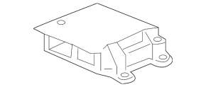 Module srs airbag computer airbags Acura TLX 15-17 dorest