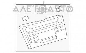 Tape recorder, Radio, CD-player Toyota Camry v40 10-11