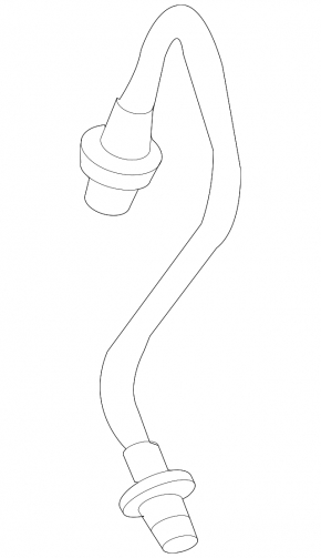 Rear left brake hose Mazda 3 09-13