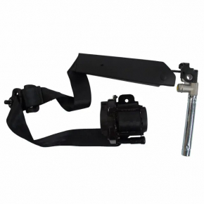 Driver's seat belt Ford Escape MK3 13-17 black shot