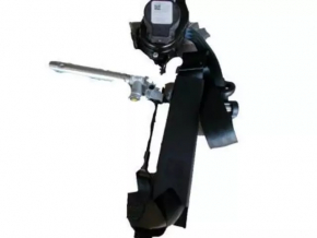 Driver's seat belt Ford Escape MK3 13-17 black shot