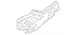 Front right door handle mechanism Ford Fiesta 11-19