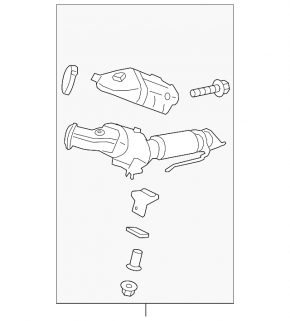 Catalyst Ford Fusion mk5 17-20 2.0T