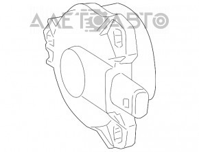 Timing phase regulator Mercedes W221 S500 S550 M273 5.5 left intake