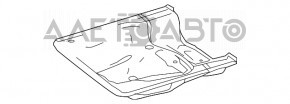 Mercedes CLA 14-19 trunk trough