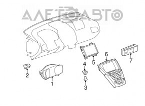 TEMPERATURE CONTROL MODULE Chevrolet Equinox 10-15