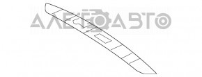 Mercedes W221 06-13 trunk lid number plate light bar for keyless, without camera