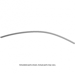 Upper door molding front left Chevrolet Malibu 16- chrome, without glass seal