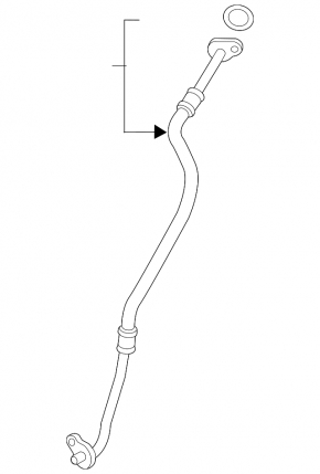 Air conditioner tube condenser-heater Volvo XC40 19-25