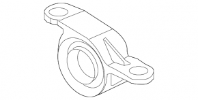 Rear differential mount left Acura MDX 14-15