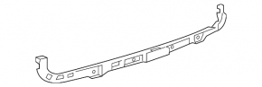 Rear bumper central mount VW Golf 10-14 HB