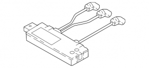 Motion sensor in the Audi E-Tron 19-23