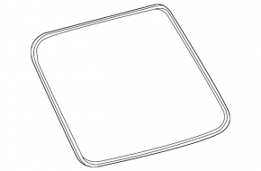 Rubber seal for the trunk door Lexus UX200 UX250h 19-
