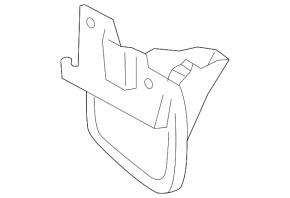 Front left mudguard for Lexus LX 98-07