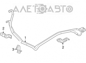 Rear A/C Hose for Acura MDX 07-13