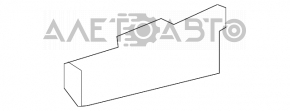 Right lower rear bumper mount for Hyundai Azera 12-17