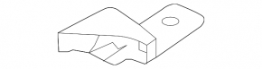 Left headlight mount, upper right, Kia Sportage 17-22