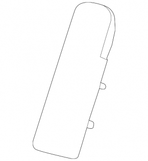 Airbag rear left seat Buick Encore 13-19