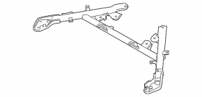 Front strut brace Porsche Panamera 10-16