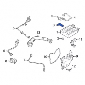 Ford Fusion mk5 13-20 Fuel Tank Ventilation Valve on Canister
