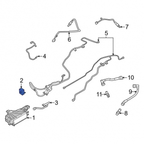 Ford Fusion mk5 13-20 Fuel Tank Ventilation Valve on Canister