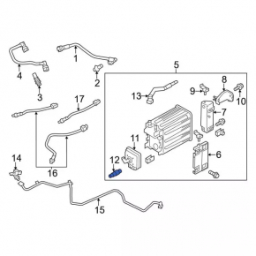 Ford Fusion mk5 13-20 Fuel Tank Ventilation Valve on Canister