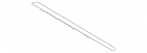 Bracket for lower foot trunk opening sensor Mercedes W167 GLE 350 450 20-23