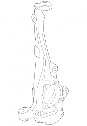 Front left axle Mercedes GLC 16-22