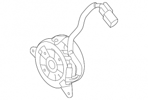 Right Cooling Fan Motor Honda Accord 18-22 1.5T 2.0T