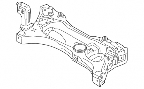 Front subframe VW Tiguan 18-21