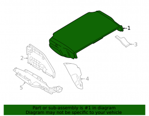 Trunk shelf BMW 4 F33 14-20 convertible