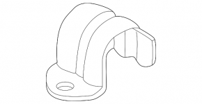 Left rear stabilizer bar mounting bracket for Hyundai Ioniq 5 22-24