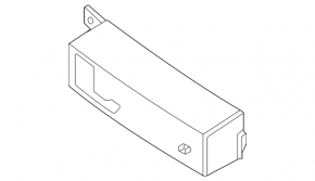 Nissan Leaf 18 Front Bumper Absorber - Small